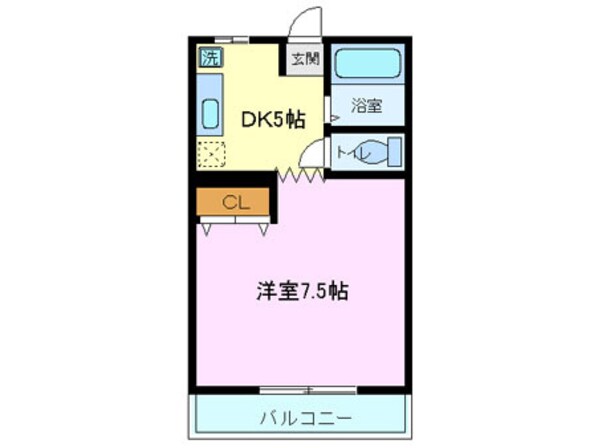 サンライズ沼上の物件間取画像